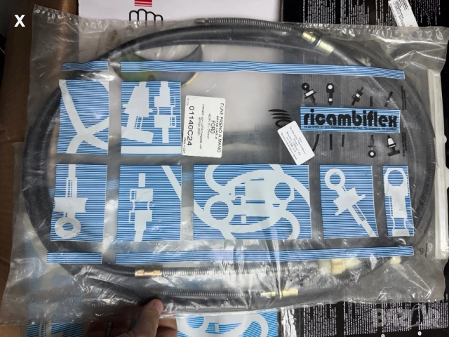 01140C24 ЖИЛО РЪЧНА FORD Escort Mk5 / Orion Mk3 / 1990-1995 OE 6676123 OE 6912221 OE 6676122, снимка 2 - Части - 41344652