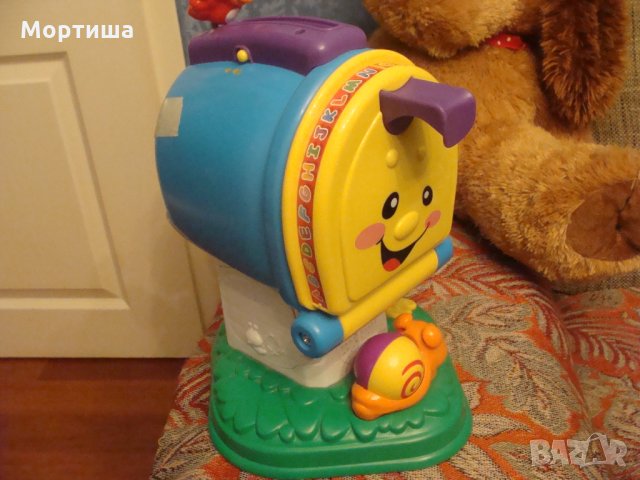 fisher price post box 100% оригинална играчка , снимка 2 - Музикални играчки - 27285822