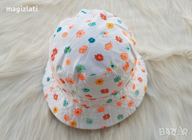 Летни шапки за бебе 62-68см., снимка 11 - Бебешки шапки - 40365358