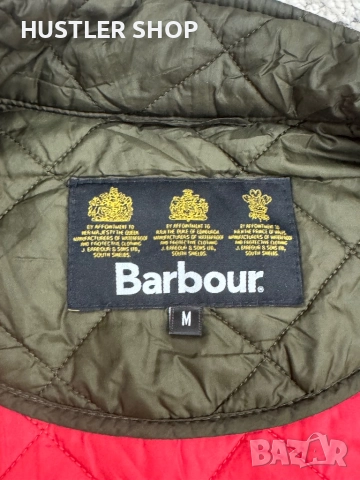Мъжко яке BARBOUR. Размер М, снимка 11 - Якета - 52671152