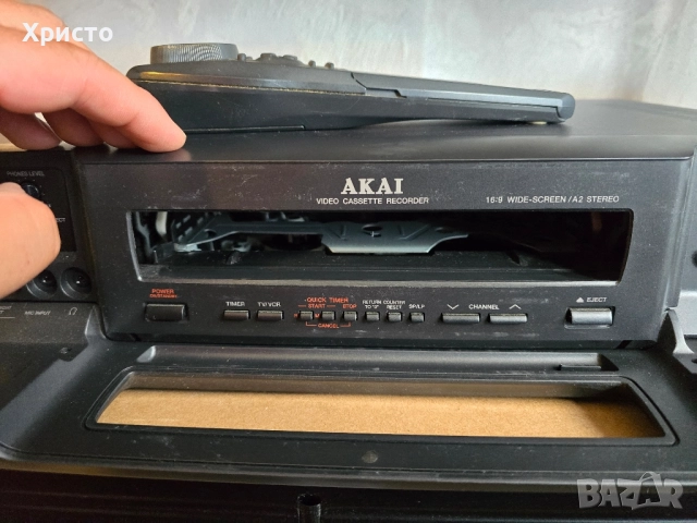 📼🎶 AKAI VS-G2160 🎶📼 HiFi stereo видео, снимка 7 - Плейъри, домашно кино, прожектори - 51998407