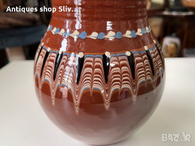 Керамична битова ваза №1514, снимка 2 - Антикварни и старинни предмети - 35149533