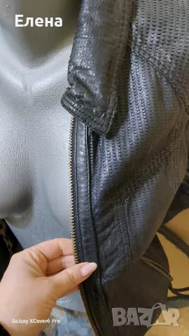 Яке TRUE-BORN. Естествена кожа. размер S., снимка 13 - Якета - 49744286