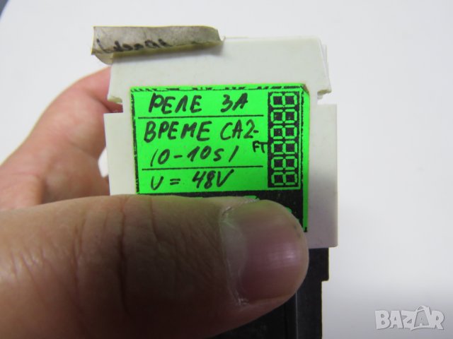 CA2 FT телемеханик - Френско  Реле за време, таймер с контактор 48 волта променливо 0- 10 секунди , снимка 2 - Друга електроника - 28401624