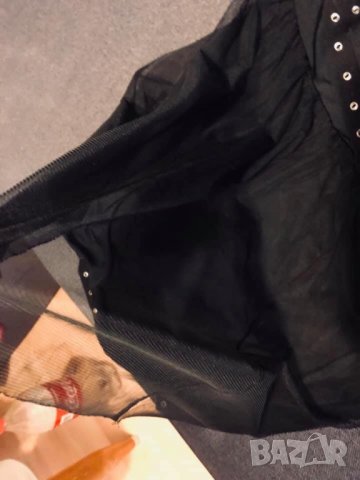 Стилна черна рокля S размер, снимка 3 - Рокли - 26907788