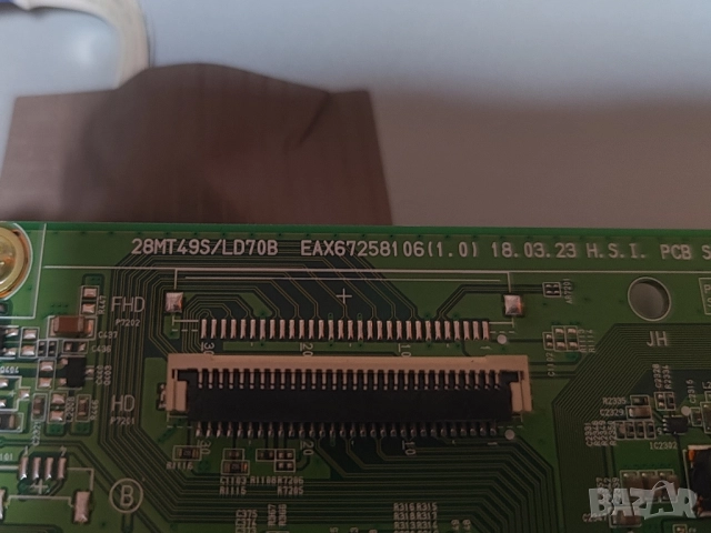 Main board EAX672581 06 / 28MT49S/LD70B от LG 28MT49S, снимка 2 - Части и Платки - 52513626