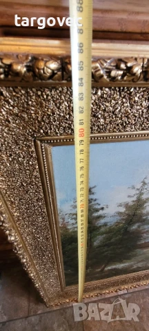 изключително красива картина планински пейзаж внос от западна Европа, снимка 6 - Картини - 50933268