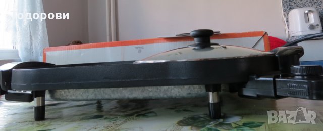 Грил скара Monix GrilleMax Combi -електрическа, с капак+грил, испански, снимка 5 - Скари - 33611410