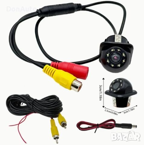 Пълен комплект за задна камера с кабели, снимка 4 - Аксесоари и консумативи - 51477418