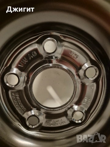 Резервна гума тип патерица 125 70 R18 VW Skoda Seat Audi , снимка 3 - Гуми и джанти - 53215017