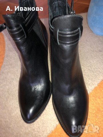 Дамски боти естествена кожа Jonac, снимка 11 - Дамски боти - 27433360