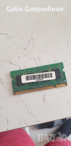 RAM DDR2 PC2 1 GB за лаптоп 2бр. , снимка 1 - Части за лаптопи - 38328464