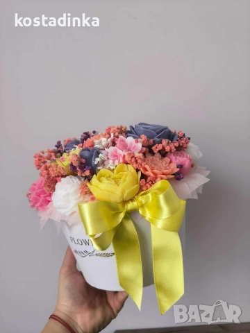 Сапунен букет, снимка 2 - Коледни подаръци - 53251114