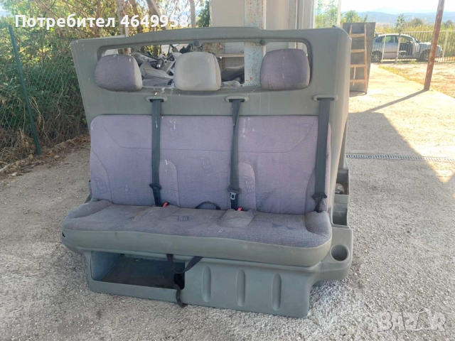 Продавам задна седалка за Рено Трафик 2005г, снимка 3 - Части - 52400368