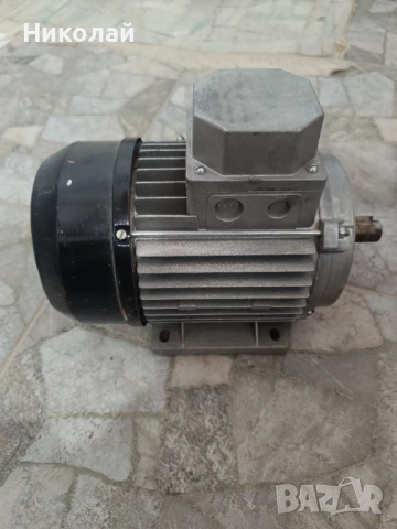 Трифазен двигател 0.55 кW 1380 оборота България, снимка 4 - Електродвигатели - 52682297