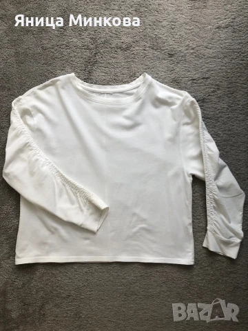 Дамска блуза с 7/8 ръкав, снимка 2 - Блузи с дълъг ръкав и пуловери - 50702485