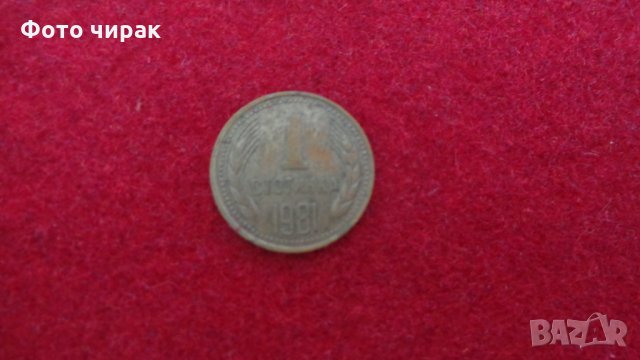 Лот български монети - 1981 , снимка 2 - Нумизматика и бонистика - 33059533