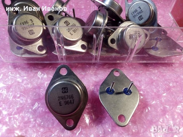 MOSFET транзистори 2N6766 200V, 30A, 150W, 0R085, Корпус: ТО-3, снимка 2 - Друга електроника - 44079658