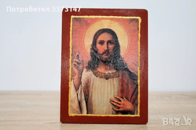 Икона-декупаж, снимка 3 - Икони - 52629795