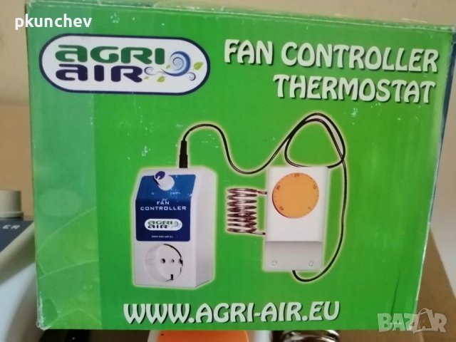 Термостат за вентилатор FAN CONTROLLER (ДИМЕР + ТЕРМОСТАТ) 