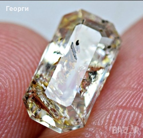 Уникален ултра рядък  петролен кварц диамант, снимка 7 - Други - 37675269