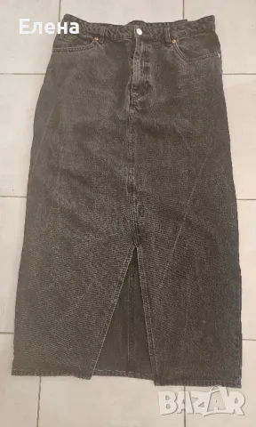 Дънкова дълга пола 