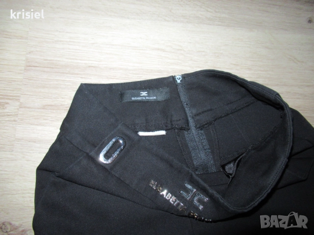 ELISABETTA FRANCHI--СТРАХОТЕН ПАНТАЛОН--XS номер, снимка 7 - Панталони - 52302344