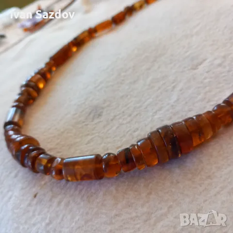 Мъжко кехлибарено колие , снимка 4 - Колиета, медальони, синджири - 48123981