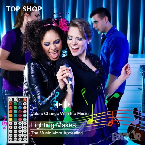 LED RGB 10m лента пълен комплект BellaBaby, снимка 8 - Лед осветление - 48477019