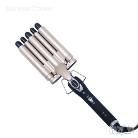 Ретро преса Gemei с 5 цилиндъра и керамика, снимка 6 - Преси за коса - 53498424