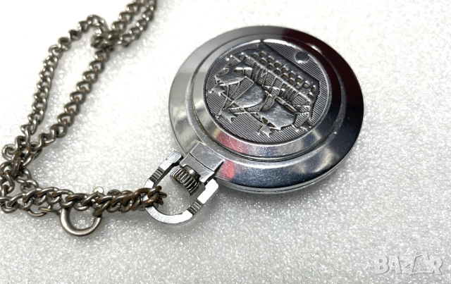 Джобен Часовник "Raketa" Сделано в СССР, снимка 7 - Антикварни и старинни предмети - 51742466