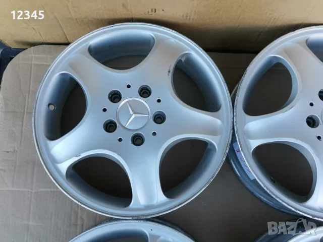 16’’5x112 originalni za mercedes 16”5х112 оригинални за мерцедес-№538, снимка 4 - Гуми и джанти - 48625026