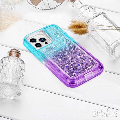 Нов защитен калъф за iPhone 13 Pro 6.1 инча Айфон кейс Брокат Защита Телефон