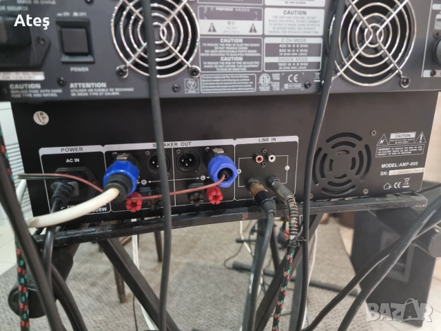 Ibiza Amp-800, снимка 3 - Ресийвъри, усилватели, смесителни пултове - 52497236