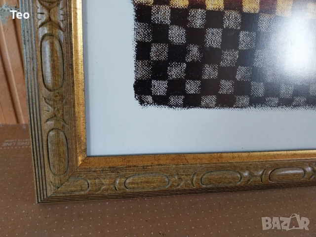Голяма репродукция,рамкирана с антирефлексно стъкло , снимка 5 - Антикварни и старинни предмети - 51038671