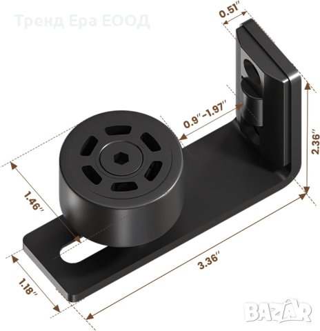 Водач за врата с плъзгащ механизъм, снимка 3 - Интериорни врати - 43637673