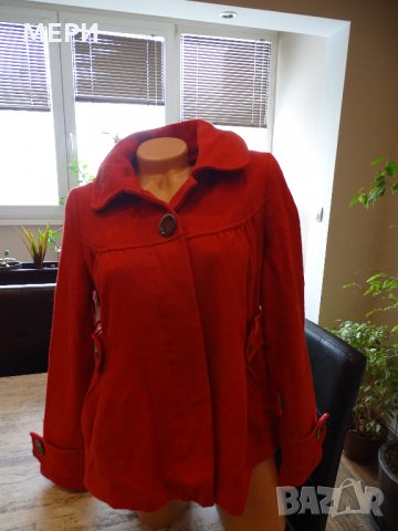 НОВО МАРКОВО ДАМСКО ПАЛТО TOPSHOP, снимка 6 - Палта, манта - 28099922