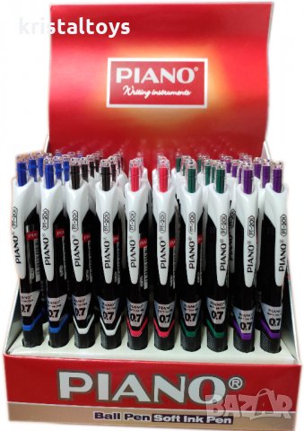 Химикал Пиано Piano Ball Pen 0.7 mm PT - 201, снимка 1 - Ученически пособия, канцеларски материали - 27974043