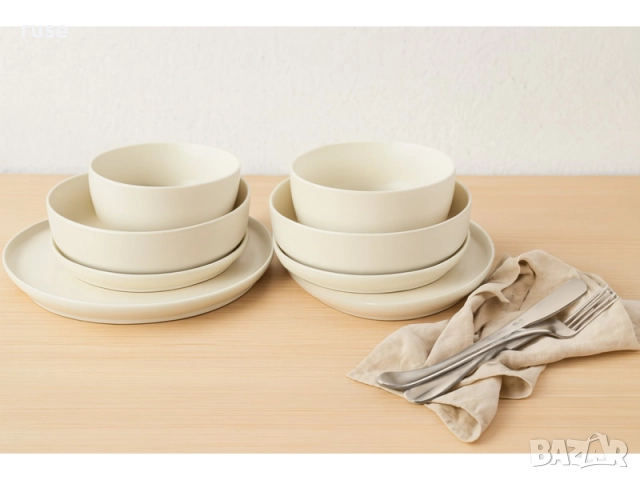 НОВ! Сервиз за хранене 8 части 2 души MÄSER Austria Два цвята, снимка 9 - Сервизи - 52559059