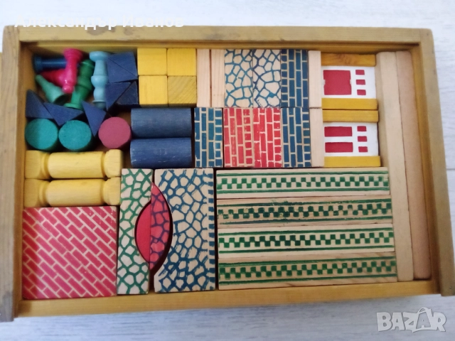 Стара играчка,строител, снимка 3 - Колекции - 52116954