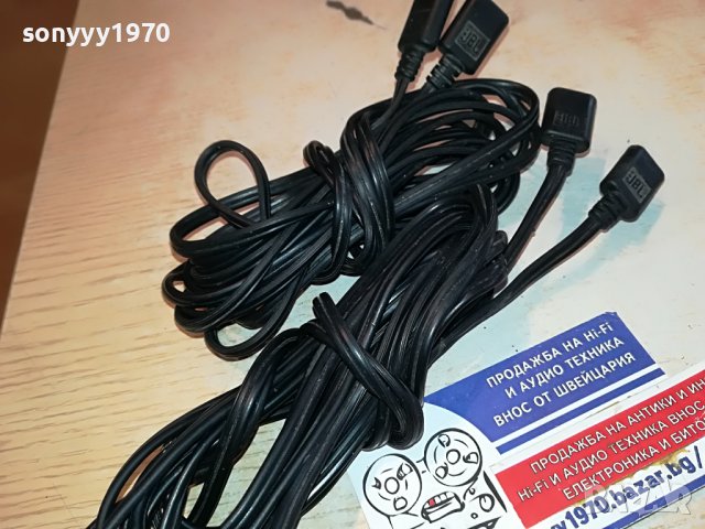 JBL CABLE  2X3МЕТРА ЗА БУФЕР/КОЛОНИ 1603231157, снимка 13 - Други - 40019771