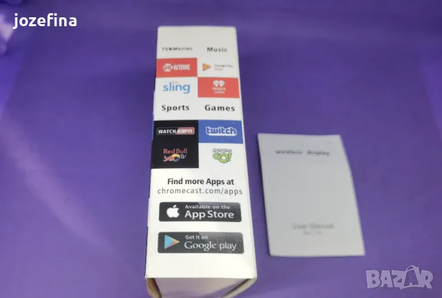 Продавам Anycast (Еникаст) – устройство за безжичен стрийминг към телевизор, снимка 7 - Стойки, 3D очила, аксесоари - 48936844