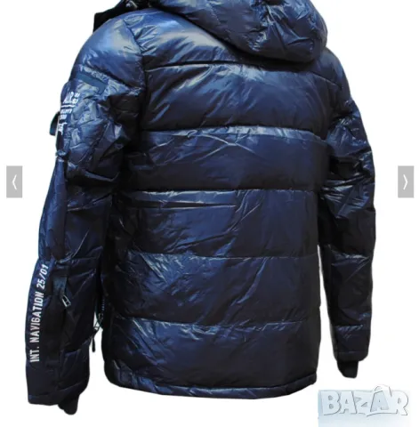 CAMP DAVID пухено  яке размер Л , снимка 2 - Якета - 48657497