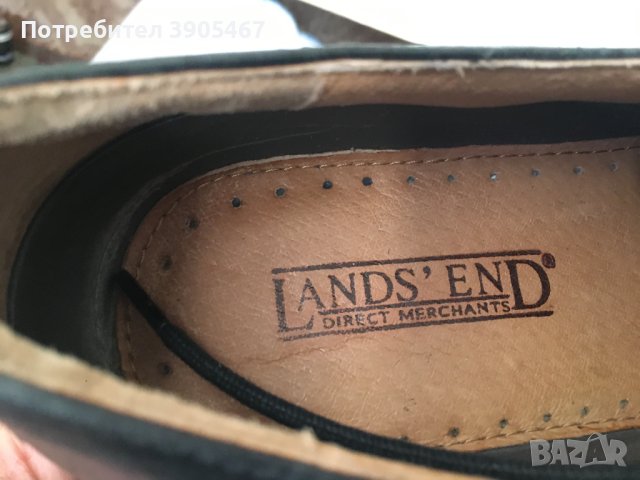 Мъжки обувки LANDS END №44, снимка 3 - Ежедневни обувки - 43211070