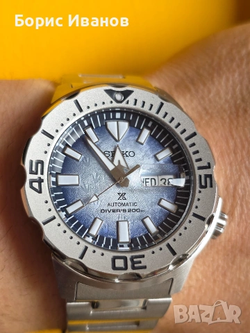 Seiko Prospex "Antarctica Monster" Save The Ocean Special Edition Diver's 200m SRPG57K1