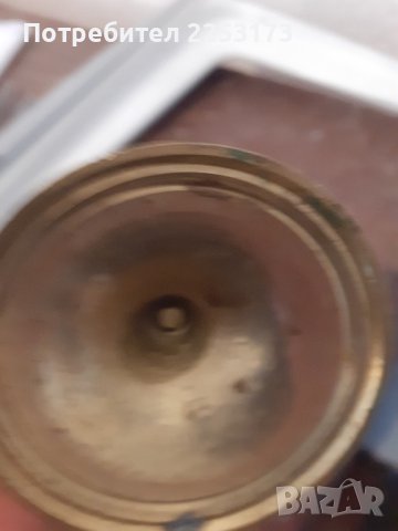 Стари месингови свещници, снимка 2 - Декорация за дома - 43060839