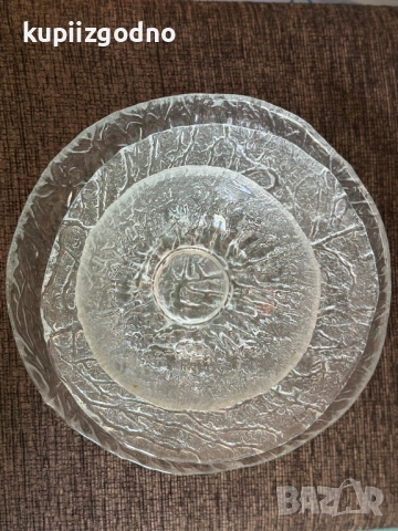 Старинни кристални купи различни форми и размери , снимка 2 - Антикварни и старинни предмети - 51660919