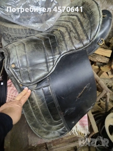 Продавам седло естествена кожа , внос от Германия , снимка 3 - За селскостопански - 52577005