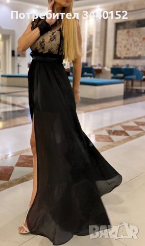 Дълга коктейлна рокля AVIN BOUTIQUE Designer, снимка 3 - Рокли - 43593483