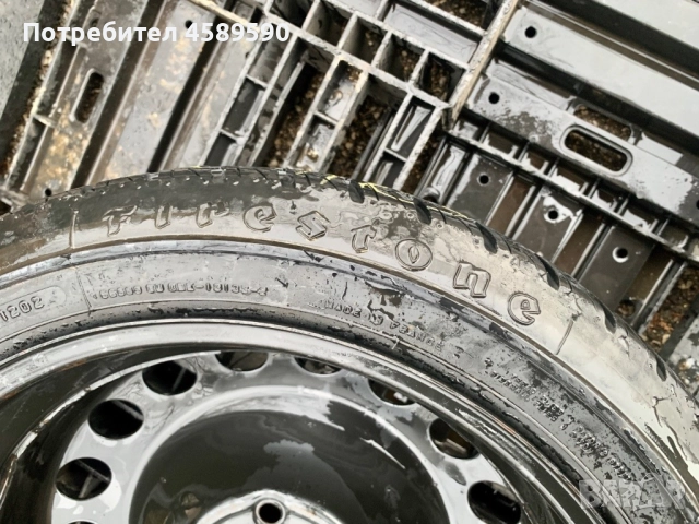 Патерица/Резервна гума Firestone 115/70/16 16цола 5x110 за Opel/Опел/Saab, снимка 6 - Гуми и джанти - 51809885